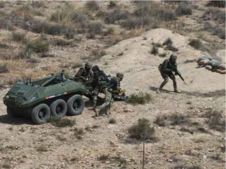 ALANO Uncrewed Ground Vehicle - Supporting Ground Troops - Defence and Security | The Deltic Group