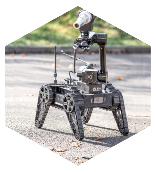 Cameleon LG UGV - Defence and Security | The Deltic Group