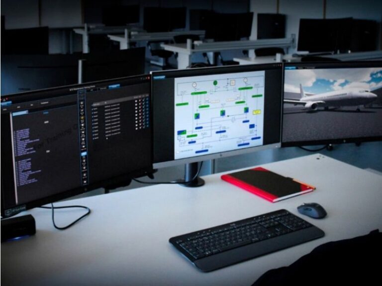 Exail Maintenance Simulator - Customizable Layouts - Aerospace Simulators | The Deltic Group