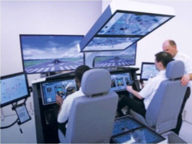 Exail Flight Simulator - Customized Layout - Aerospace Flight Simulator | The Deltic Group