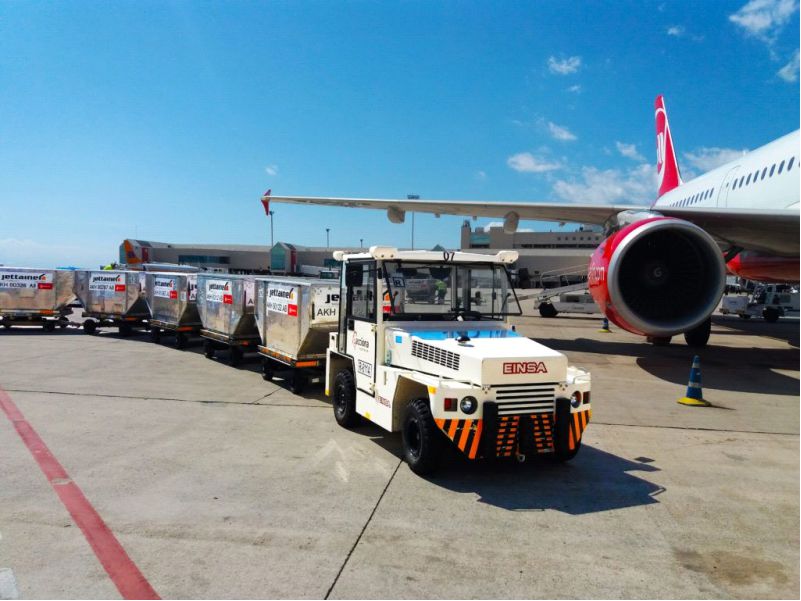 EINSA Tow Tractors - Commercial Aircraft Ground Support Equipment | The Deltic Group