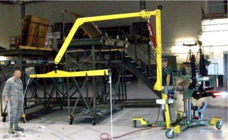 Omni Arm - Aircraft Landing Gear Removal and Installation Tooling - Aircraft Servicing Equipment | The Deltic Group