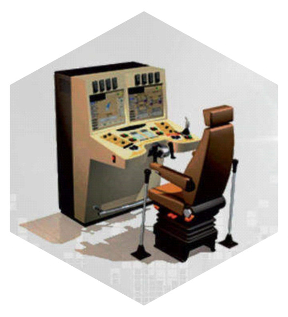 Exail Steering console - Naval Power Electronics for Warships and Submarines | The Deltic Group